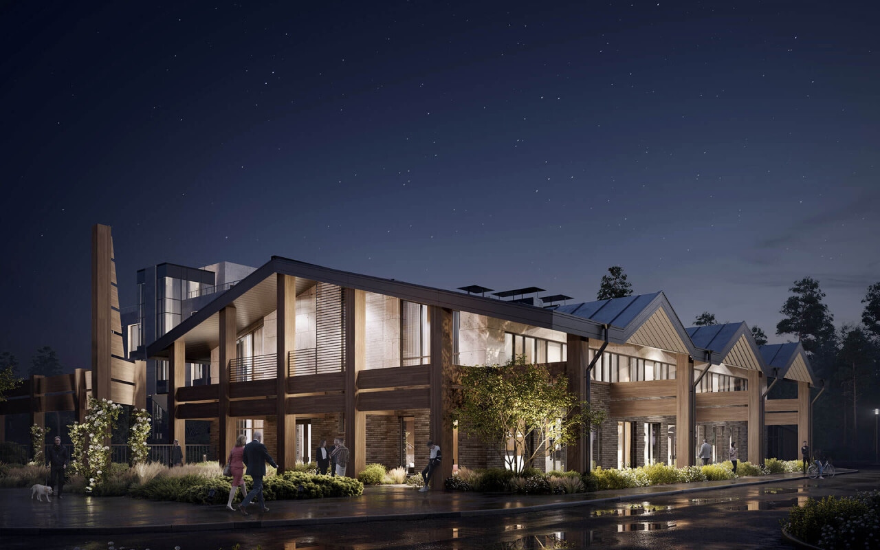 Жилой комплекс Репин у Финского залива - современные апартаменты в сосновом лесу с видом на море